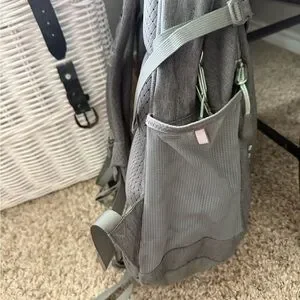 The North Face Charcoal Backpack with Teal Highlights The North Face Women main image 4